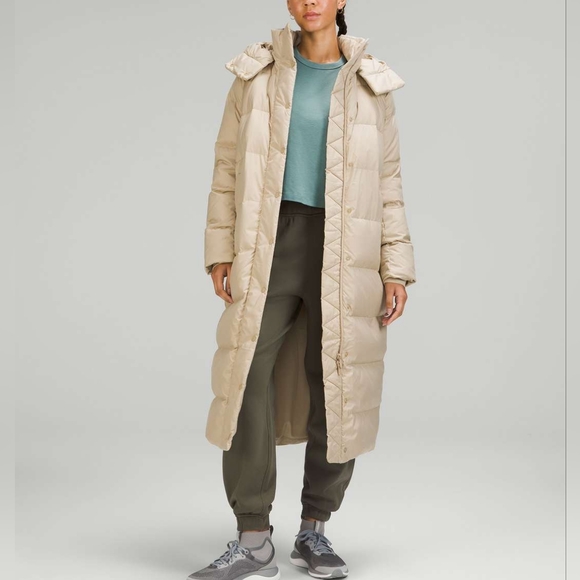 LULULEMON Wunder Puff Long Down Coat Trench NWT